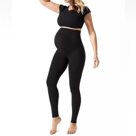 BLANQI EVERYDAY MATERNITY SUPPORT LEGGINGS SMALL - Picture 1 of 9